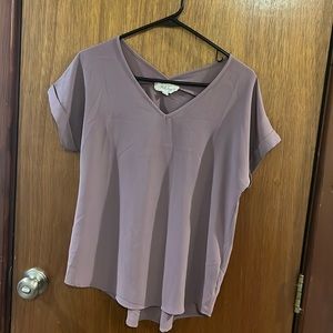 Pink Rose Lilac Blouse